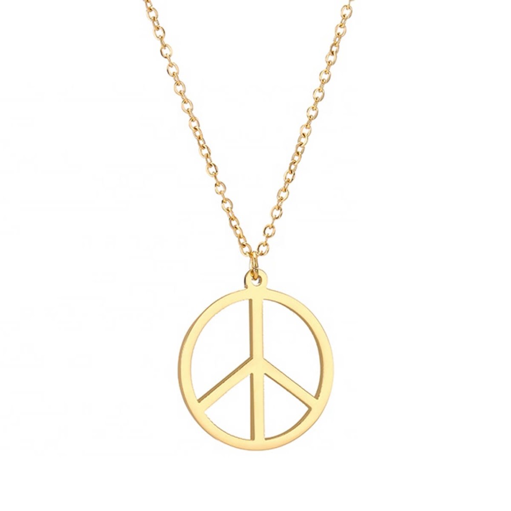 שרשרת Peace - זהב שרשרת Peace - זהב